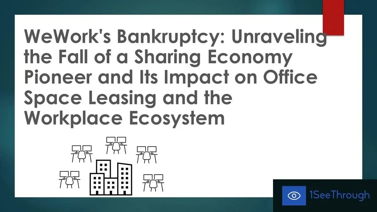 The decline of WeWork is the real outdated industry.