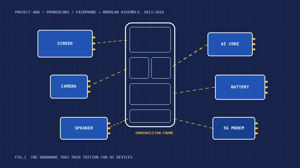 Project Ara to Fairphone: Modular Phones Didn’t Fail. They Paid the Tuition for the Future of AI Hardware.
